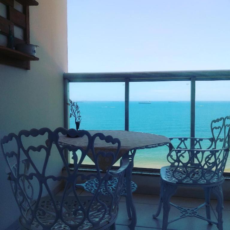 Flat Frente Mar Green Diamond Вила-Велья Экстерьер фото