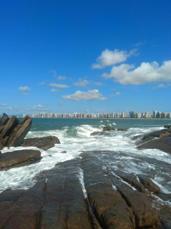 Flat Frente Mar Green Diamond Вила-Велья Экстерьер фото